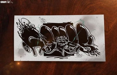 Graffiti Sketch - Photo by GraffFunk - Reves