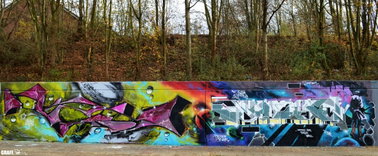 Graffiti Wall - Photo by GraffFunk - kiss81, nomad