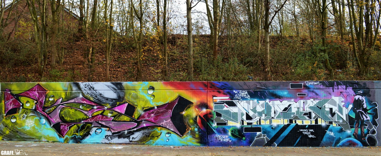 Graffiti Wall - Photo by GraffFunk - kiss81, nomad