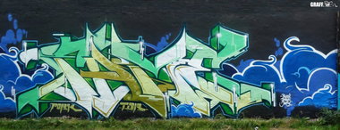 Graffiti Wall - Photo by GraffFunk - leipzig, tdr, abs