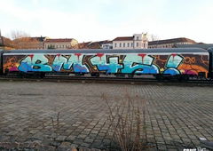 Graffiti Train - Photo by GraffFunk - leipzig