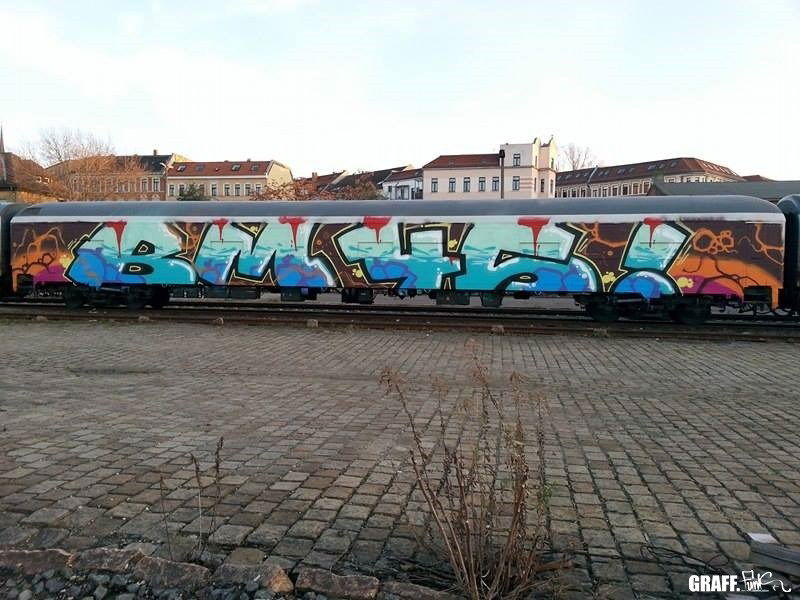 Graffiti Train - Photo by GraffFunk - leipzig