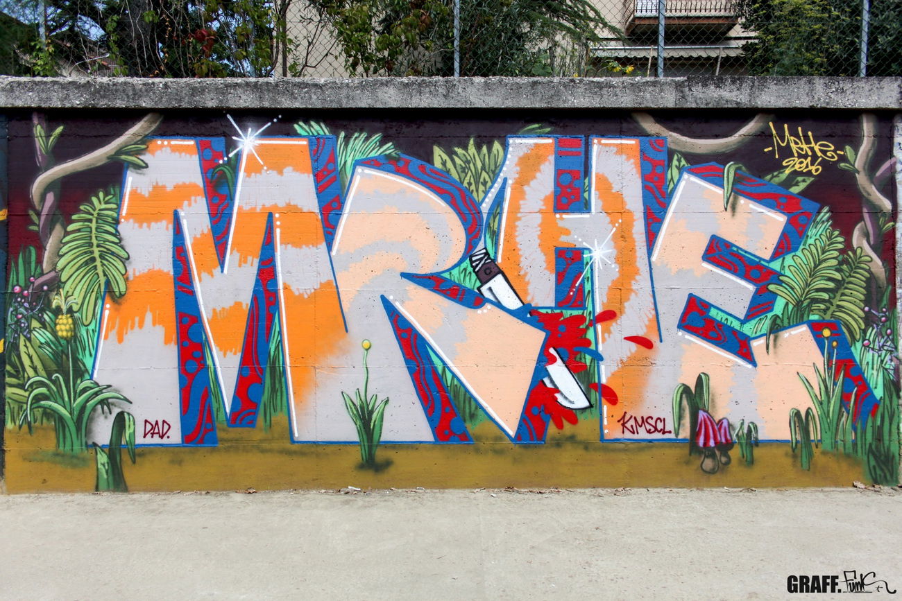 Graffiti Wall - Photo by GraffFunk - italy