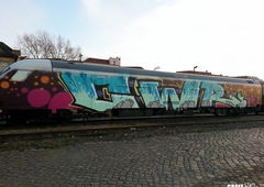 Graffiti Train - Photo by GraffFunk - leipzig