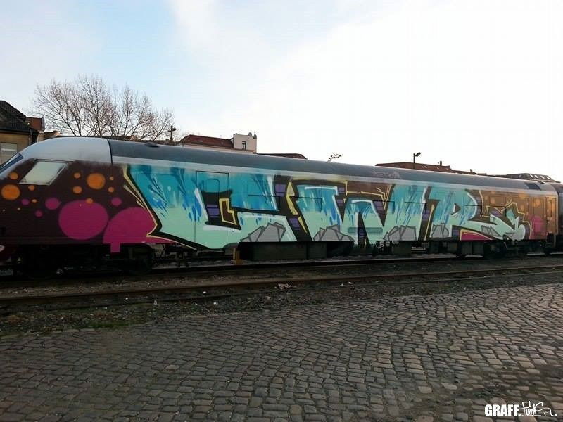 Graffiti Train - Photo by GraffFunk - leipzig