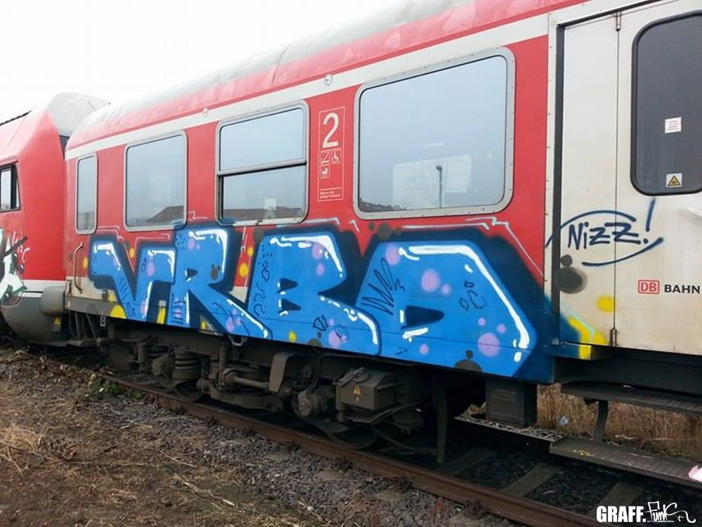 Graffiti Train - Photo by GraffFunk - leipzig