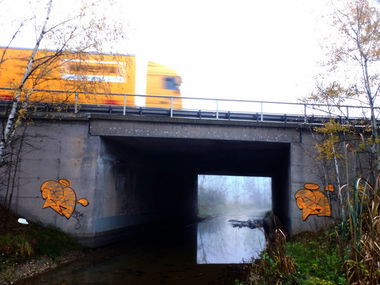 Graffiti Bombing - Photo by GraffFunk - Pames, mcr, leipzig