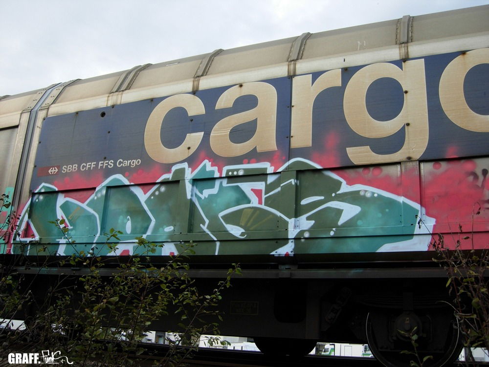 Graffiti Train - Photo by GraffFunk