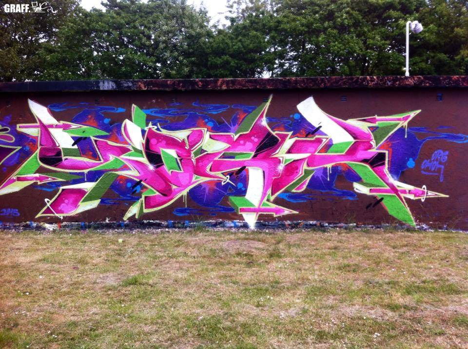 Graffiti Wall - Photo by GraffFunk - magdeburg, grafffunk, org