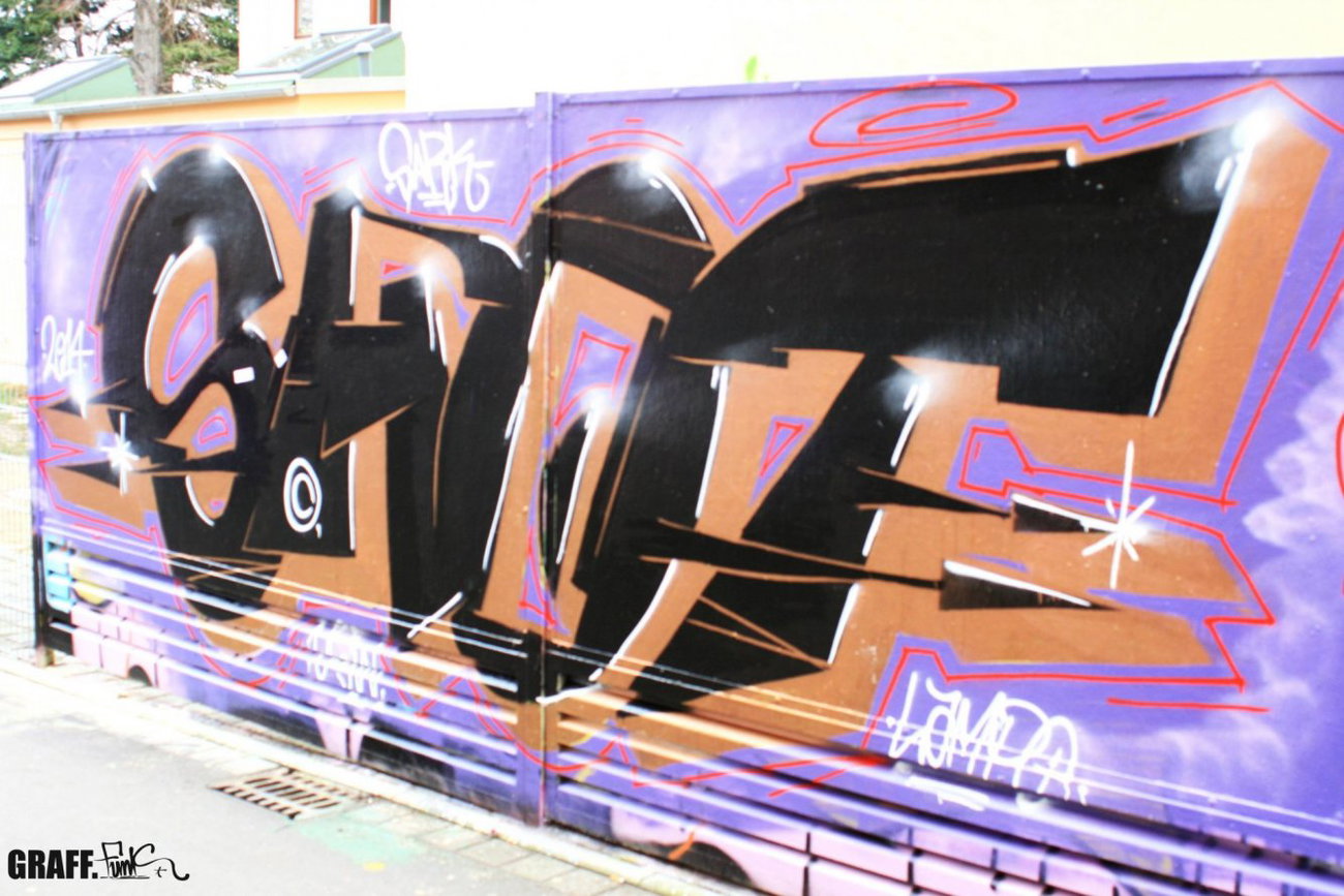 Graffiti Wall - Photo by GraffFunk - Leipzig, Shot, usw