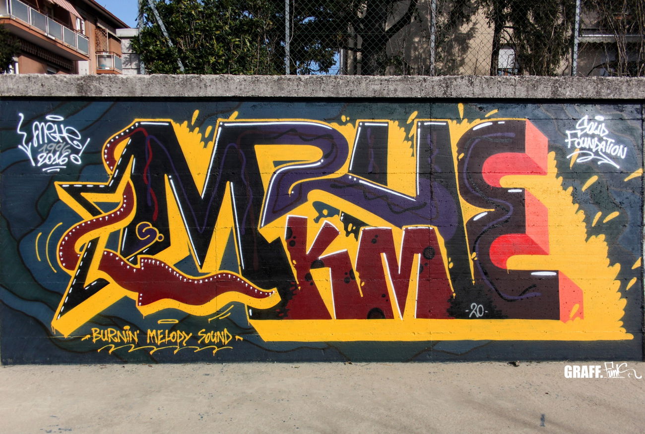 Graffiti Wall - Photo by GraffFunk - italy