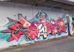 Graffiti Wall - Photo by GraffFunk