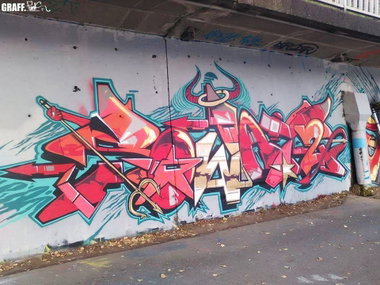 Graffiti Wall - Photo by GraffFunk