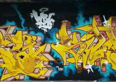 Graffiti Wall - Photo by GraffFunk - swamp78, dry