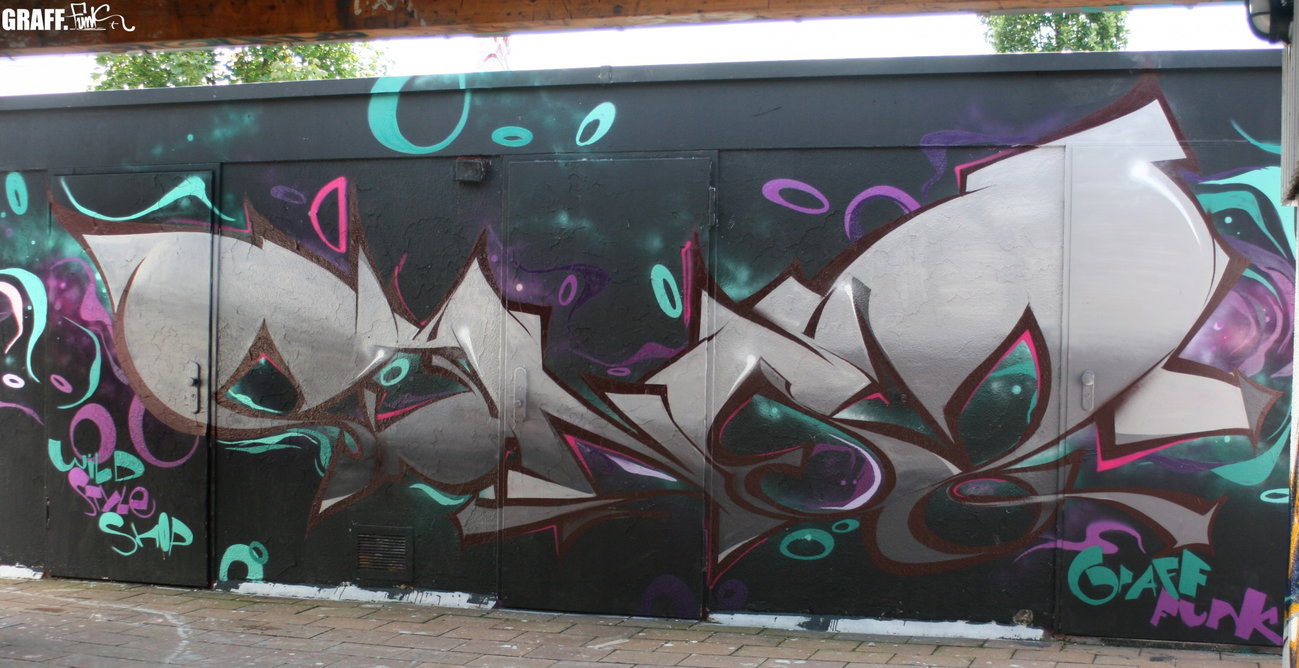 Graffiti Wall - Photo by GraffFunk - leipzig, delitzsch