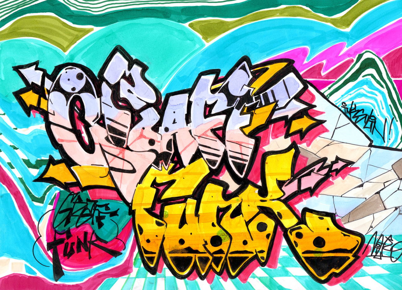 Graffiti Sketch - Photo by GraffFunk