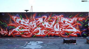 Graffiti Wall - Photo by GraffFunk - berlin, grafffunk, graffiti