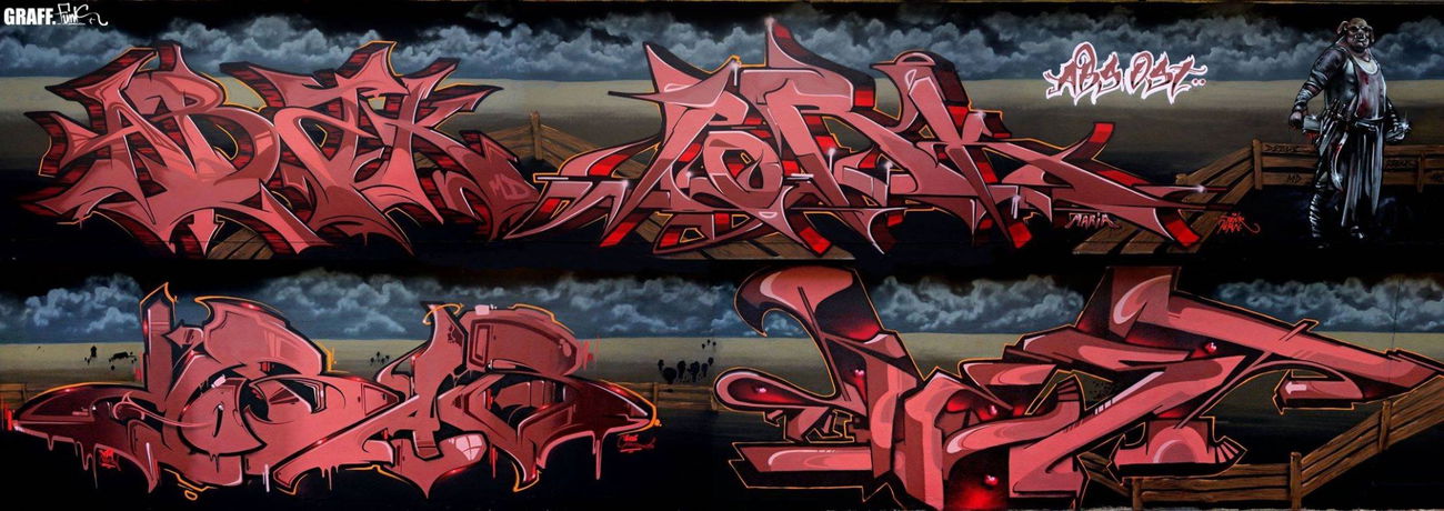 Graffiti Wall - Photo by GraffFunk