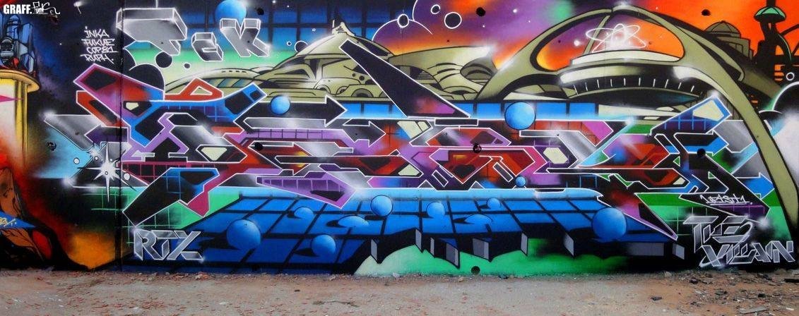 Graffiti Wall - Photo by GraffFunk - DRIK