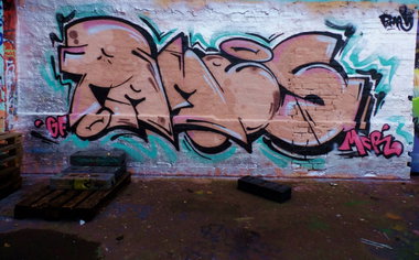 Graffiti Wall - Photo by GraffFunk - leipzig, mcr