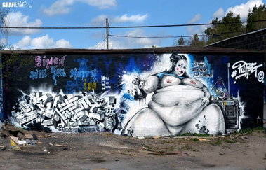 Graffiti Wall - Photo by GraffFunk - mr.puppet