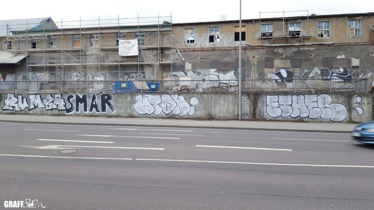 Graffiti Bombing - Photo by GraffFunk - Rumba, Smar, Utah