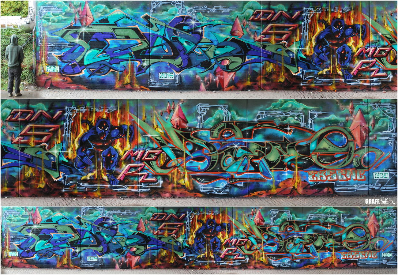 Graffiti Wall - Photo by GraffFunk