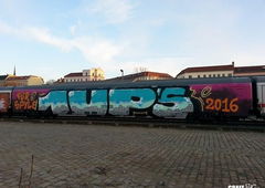 Graffiti Train - Photo by GraffFunk - leipzig