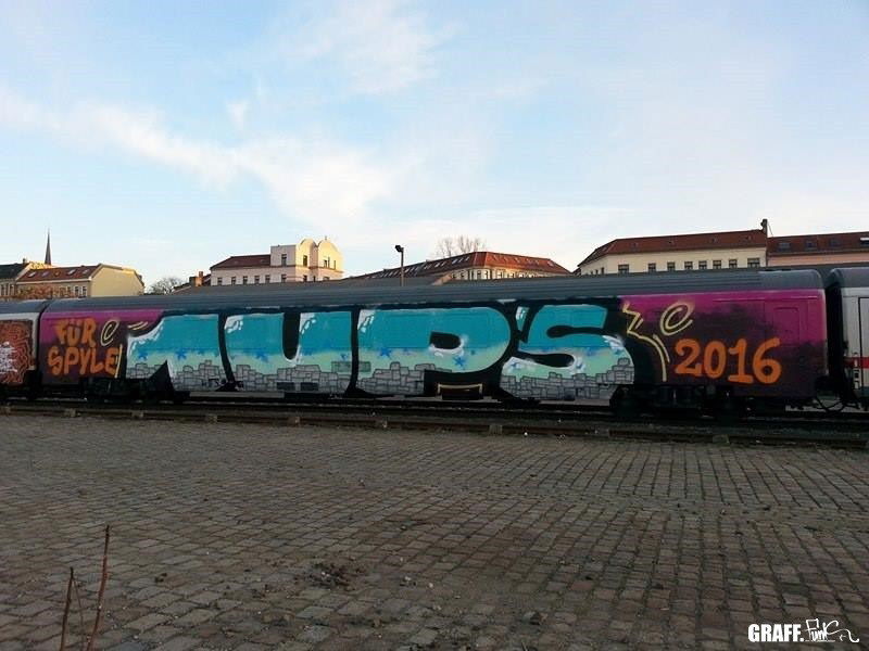 Graffiti Train - Photo by GraffFunk - leipzig