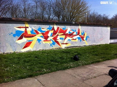 Graffiti Wall - Photo by GraffFunk - magdeburg, grafffunk, org