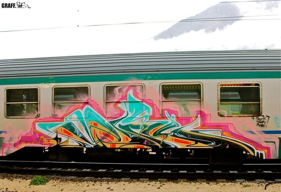 Graffiti Train - Photo by GraffFunk