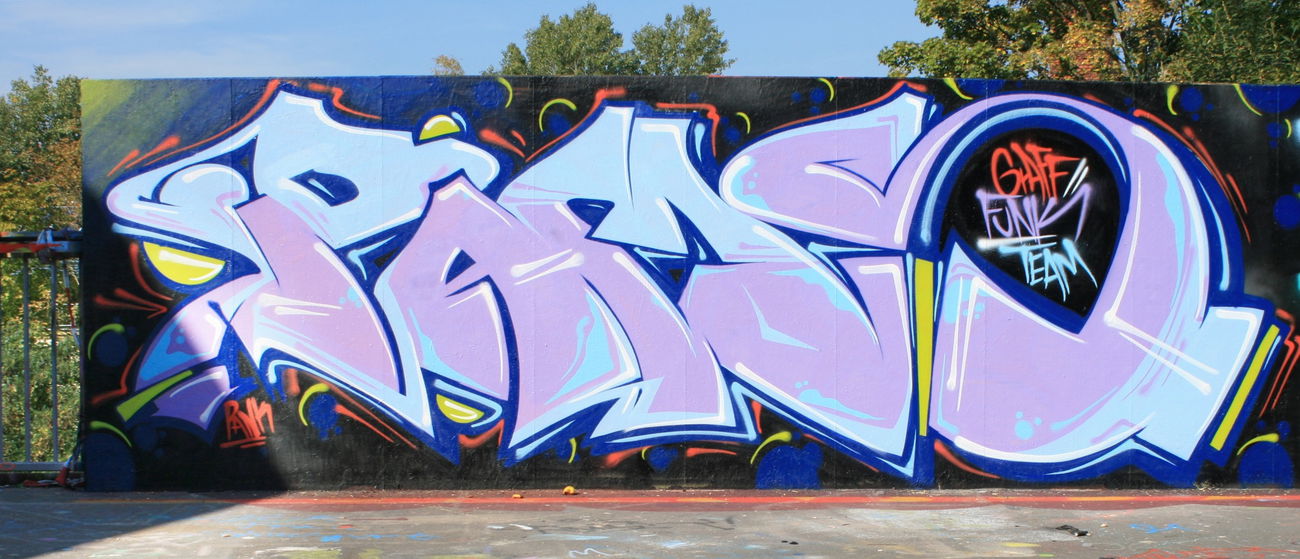 Graffiti Wall - Photo by GraffFunk - pames, spam, mcr