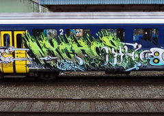 Graffiti Train - Photo by GraffFunk