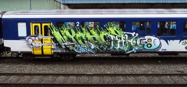 Graffiti Train - Photo by GraffFunk
