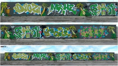 Graffiti Wall - Photo by GraffFunk