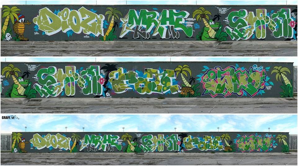 Graffiti Wall - Photo by GraffFunk