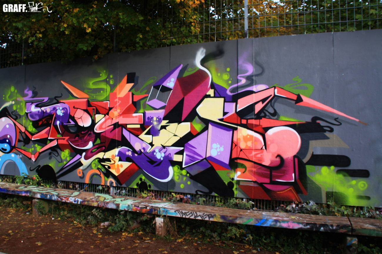 Graffiti Wall - Photo by GraffFunk