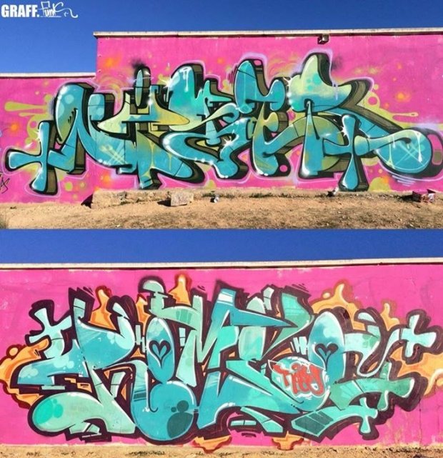Graffiti Wall - Photo by GraffFunk