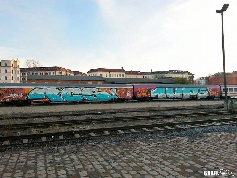 Graffiti Train - Photo by GraffFunk - leipzig