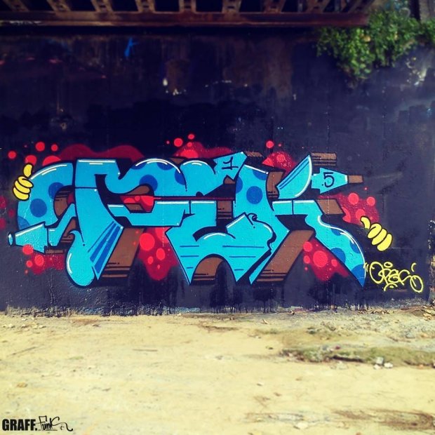 Graffiti Wall - Photo by GraffFunk - opek