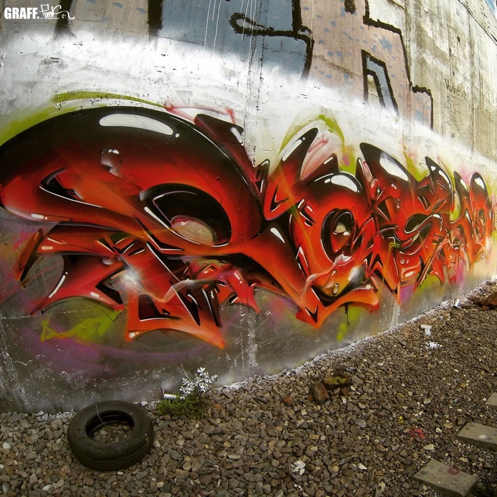 Graffiti Wall - Photo by GraffFunk - russia