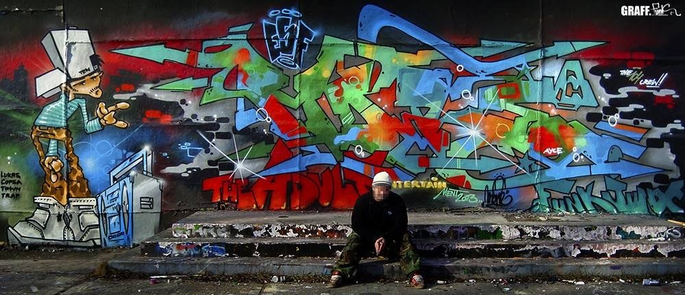 Graffiti Wall - Photo by GraffFunk - more, adult, entertainment
