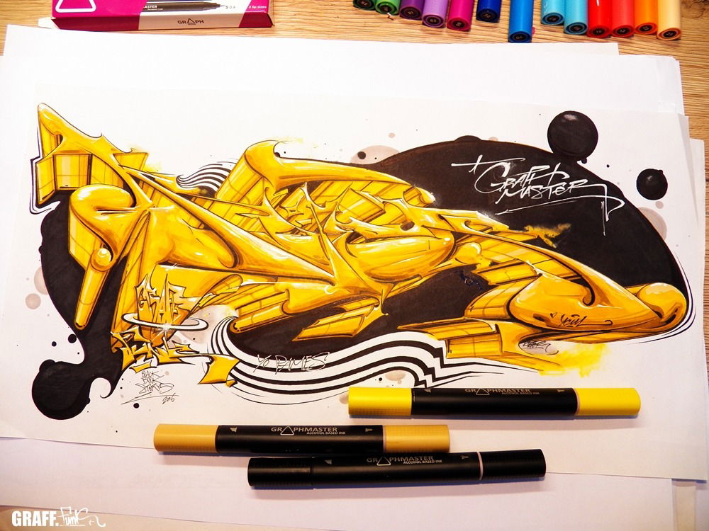 Graffiti Sketch - Photo by GraffFunk - leipzig