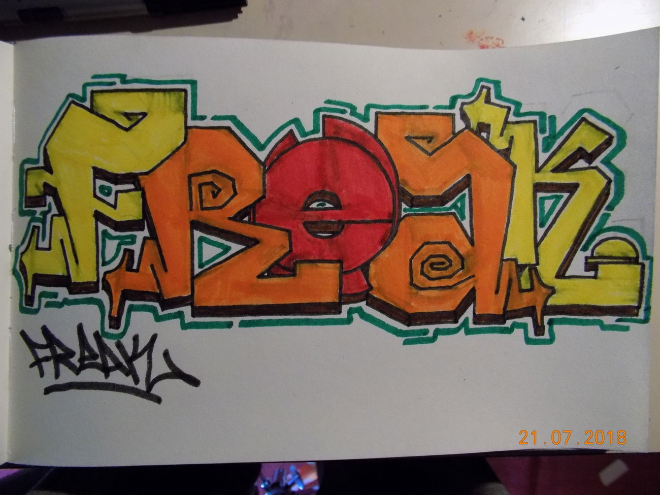 Graffiti Sketch - Photo by GraffPez