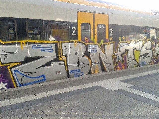 Graffiti Train - Photo by GraffSoest