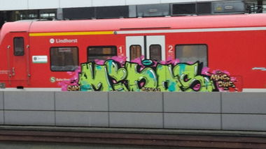 Graffiti Train - Photo by GraffSoest