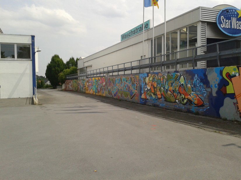 Graffiti Wall in Soest - Photo by GraffSoest - Hall, Soest (2013)
