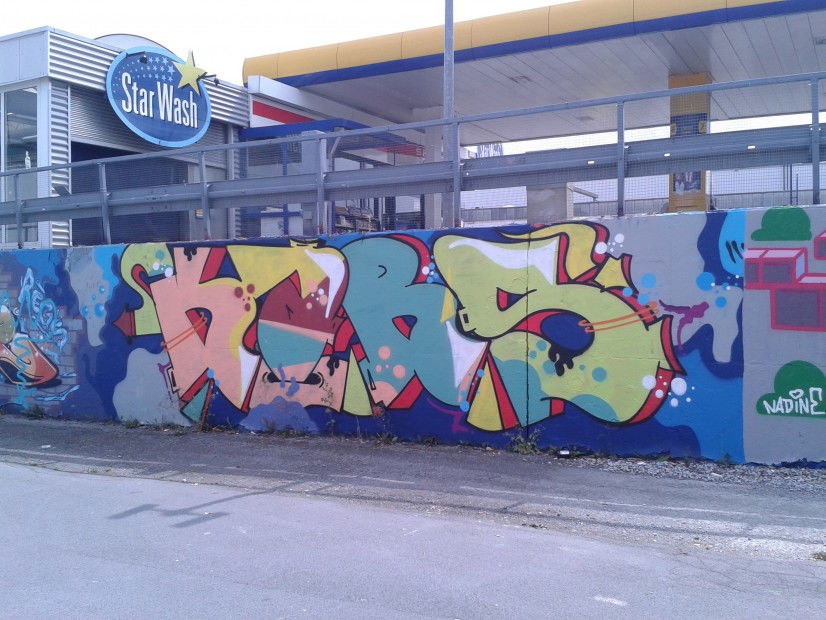Graffiti Wall in Soest - Photo by GraffSoest - Kars (2013)