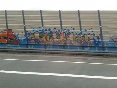 Graffiti Bombing - Photo by GraffSoest