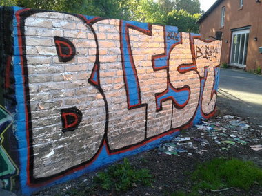 Graffiti Bombing - Photo by GraffSoest